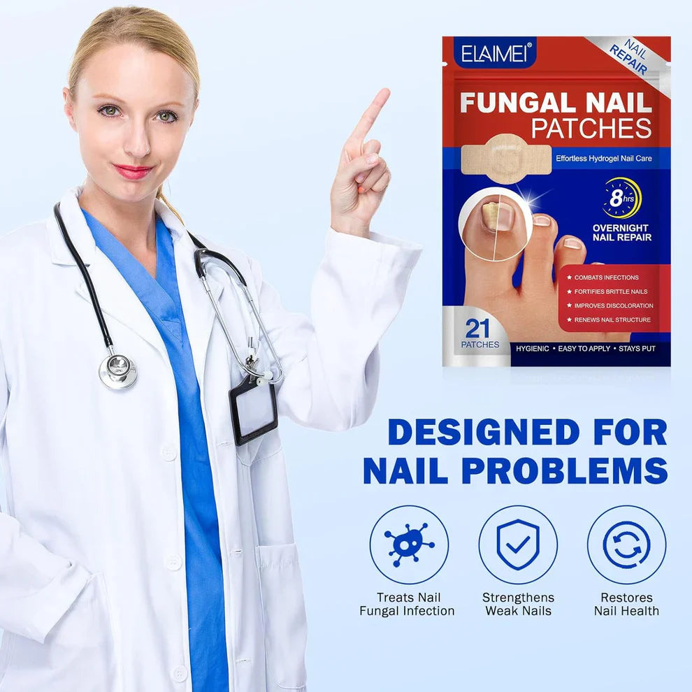 NailHeal™ - Fungal Nail Patches 🌿💅 ( Buy 1 Get 1 Free🔥)